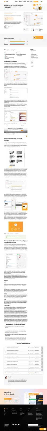 Explore uma seleção dos melhores softwares de chat ao vivo do mercado. Escolha o software de chat ao vivo ideal para o seu site e eleve o seu atendimento ao cliente às alturas.