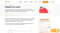 Obtenha um relatório de canal e saiba qual é a forma mais comum dos clientes entrarem em contato com você. O LiveAgent fornece informações detalhadas sobre cada canal.