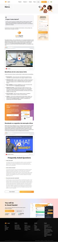 Uma marca não é apenas um logotipo. Ele é acompanhado de uma boa prestação de serviço, um excelente serviço ao cliente, um design excepcional e um marketing maravilhoso.