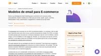Modelos de e-mail envolventes para e-commerce para todas as ocasiões, incluindo pré-venda, upsell, venda cruzada, cupons, carrinhos abandonados e muito mais.
