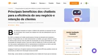 Descubra como os chatbots de IA estão revolucionando as interações das empresas com os clientes e conheça os benefícios dos chatbots.