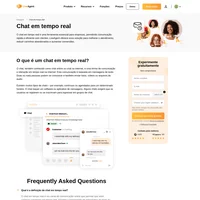 O chat, também conhecido como chat online ou chat na internet, é uma forma de comunicação em tempo real na internet. Existem muitos tipos de chats.