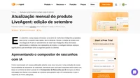 Saiba mais sobre as atualizações do produto LiveAgent de setembro de 2025, incluindo criação de tickets com IA, atendimento de chat mais inteligente e muito mais.