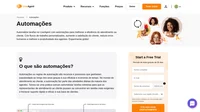 Automação é uma ferramenta do LiveAgent que agiliza o trabalho. Crie critérios de configuração, condições e as automações funcionarão automaticamente sob eles.