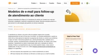 Aumente a satisfação de seus clientes com nossos modelos de e-mail para follow-up de atendimento ao cliente. Encante seus clientes com um serviço perfeito hoje!