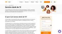 O service desk de TI é um ponto único de contato entre um provedor de serviços e o usuário do serviço. O service desk de TI gerencia incidentes e solicitações.