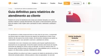 Os relatórios do serviço de atendimento fornecem às empresas uma completa panorâmica de todas as solicitações de atedimento. Descubra mais sobre os seus benefícios.
