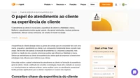 Porque o atendimento ao cliente é parte integrante da experiência do cliente, melhorá-lo faz aprimorar a experiência de seus clientes, a retenção e a receita.