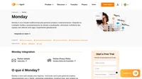 Monday é um software multifuncional feito para ajudá-lo na organização do trabalho. Integre o Monday no LiveAgent e crie um fluxo de trabalho eficiente para os funcionários.