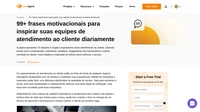 Explore nossa coleção de citações sobre atendimento ao cliente! Encontre citações motivacionais e inspiradoras para todas as situações, para motivar sua equipe e elevar o nível do seu serviço.