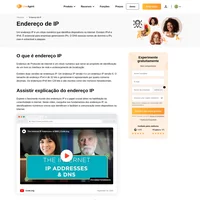 O endereço de IP é um rótulo numérico que serve ao propósito de identificação de um host ou da interface de rede. Os endereços IPv6 têm 128 bits.
