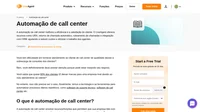 Os call centers ainda são parte integrante do serviço ao cliente. Aprenda como tornar o seu mais eficiente com os recursos de automação de call center do LiveAgent.