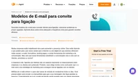Templates de e-mails cuidadosamente montados para convites de ligações vão te ajudar a organizar a bagunça e conseguir as reuniões que precisa.