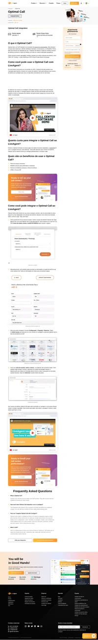 Optimal Call é um provedor de comunicações e VoIP da Eslováquia que oferece serviços para clientes na Eslováquia e na Tcheca