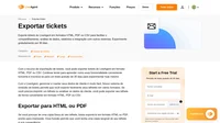 Imprima seus tickets em uma versão para impressão através do recurso do LiveAgent - Imprimir tickets. Saiba mais no artigo e assista ao nosso vídeo.
