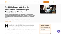 Tendo dificuldades com o atendimento ao cliente? Descura os 10 melhores métodos de atendimento ao cliente que aumentam as vendas e ajudam a construir relacionamentos.