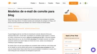 Apresente sua próxima ideia de guest blogging com confiança com nossos 10 modelos de e-mail envolventes que certamente se destacarão em uma caixa de entrada lotada.