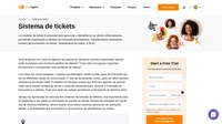 Um sistema de tickets é uma parte essencial de um software de help desk. Ele recebe a solicitação de suporte do cliente e automaticamente cria um ticket.