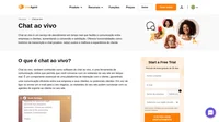 Chat online, também conhecido como software de chat online, é uma ferramenta de comunicação online que permite que você converse com os visitantes do seu site em tempo real.