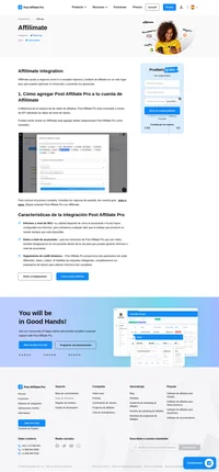 ¿Te gustaría mejorar aún más tu software de afiliados? Consulta la integración de Affilimate para Post Affiliate Pro.
