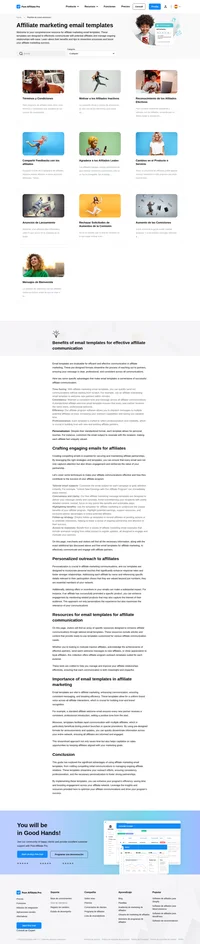 Seeking professional email templates? Look no further. Post Affiliate Pro provides free email templates for affiliate marketing purposes.