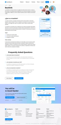 Los backlinks son importantes para la clasificación en los motores de búsqueda. Más backlinks determinan puestos más altos porque los backlinks definen la popularidad de un sitio web.