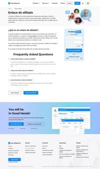 Un enlace de afiliado es un enlace único que se genera para cada oferta. Los enlaces de afiliados son creados por las redes de afiliados e incluyen un código de seguimiento.