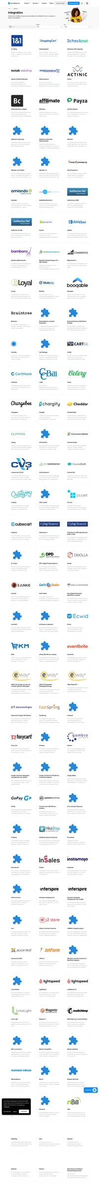 Post Affiliate Pro provides a large number of integrations in the form of plugins. Check out all the available integration solutions right now.