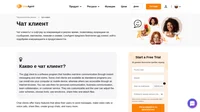 Чат клиентът е чат в реално време, инсталиран на компютъра на потребителя. Това е софтуер, който позволяват комуникацията с други хора, които имат програмата инсталирана.