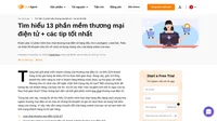 Khám phá top phần mềm live chat thương mại điện tử hàng đầu năm 2024. Nâng cao dịch vụ khách hàng, tăng doanh số bán hàng và giảm tình trạng từ bỏ giỏ hàng.