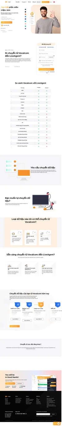 LiveAgent là phần mềm hỗ trợ chuyên nghiệp hạng #1 và được đánh giá nhiều nhất cho smb trong năm 2019 và 2020. Tham gia cùng các công ty như Yamaha, o2 để cung cấp dịch vụ khách hàng cấp quốc tế.