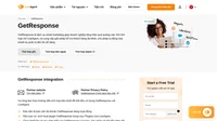 GetResponse cho phép xếp lịch gửi email và tự động hóa quy trình follow-up khi các khách hàng tiềm năng mới được thêm vào. Đọc thêm về tích hợp GetResponse.