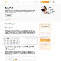 TelcaVoIP là nhà cung cấp VoIP toàn cầu đặt trụ sở ở Ý, cung cấp số điện thoại quốc tế ở 6 châu lục. Đọc thêm về tích hợp TelcaVoIP.