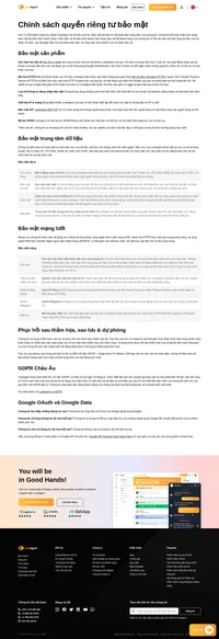 Hơn 17,000 khách hàng tin tưởng LiveAgent với dữ liệu của họ. Bảo mật dữ liệu là mối quan tâm hàng đầu của chúng tôi. Máy chủ của LiveAgent được lưu trữ tại các cơ sở hạ tầng đạt chuẩn IV hoặc III+, PCI DSS, SSAE-16, hoặc ISO 27001.