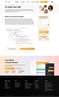 Tin Nhắn Soạn Sẵn là một công cụ hoàn hảo giúp bạn làm việc hiệu quả hơn. Nó giúp các nhân viên hỗ trợ gửi nhanh một câu trả lời được soạn trước cho các câu hỏi thường gặp.