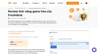 Bạn đang tìm cách game hóa trải nghiệm của đội hỗ trợ khách hàng của mình? Hãy xem bài review game hóa Freshdesk của chúng tôi để tìm hiểu thêm. Bạn sẽ không muốn bỏ lỡ nó đâu. Hãy đọc ngay nhé.