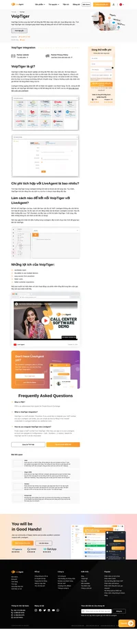 VoipTiger là nhà điều hành VoIP cho văn phòng, trung tâm cuộc gọi, tại nhà, v.v. Tìm hiểu thêm về tích hợp VoipTiger trong LiveAgent và các lợi ích của nó.