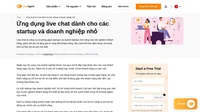 Giảm chi phí thu hút khách hàng và gia tăng giá trị vòng đời khách hàng của các Startup và doanh nghiệp nhỏ bằng phần mềm live chat.