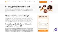 Trò chuyện trực tuyến trên web là một cách giao tiếp của mọi người qua Internet. Trò chuyện trực tuyến trên web không cần phần mềm nào.