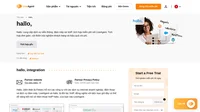Hallo, hỗ trợ các công ty với các dịch vụ internet doanh nghiệp, điện thoại và dịch vụ đám mây. Tìm hiểu thêm về hallo, và việc tích hợp vào LiveAgent.