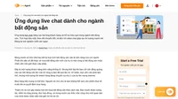 Phần mềm live chat giúp các nhân viên bất động sản cải thiện dịch vụ khách hàng, thu hút khách hàng tiềm năng, và tăng tỷ lệ chuyển đổi