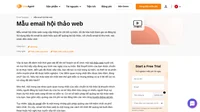 Tận dụng mẫu email hội thảo web hẹn trước của chúng tôi sẽ tối đa hóa lượt tham gia và đăng ký vào hội thảo web của bạn.