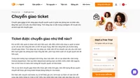 Theo mặc định, trong một trường nội dung mới, tất cả các ticket đều nằm trong mục chung. Bạn có thể chọn chuyển quyền quản lý ticket.