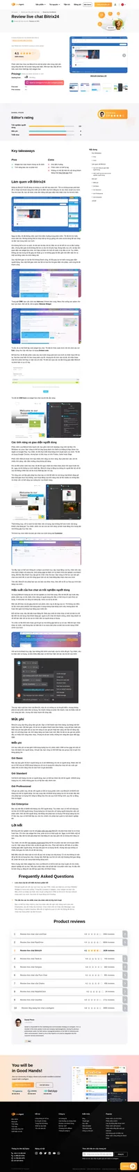 LiveAgent tiết kiệm chi phí hơn khi so sánh với các giải pháp chuyên viên hỗ trợ khác. LiveAgent cung cấp các công cụ, tính năng và tích hợp để hỗ trợ khách hàng tốt hơn. Với hơn 175+ tính năng hỗ trợ chuyên nghiệp, cung cấp sự hỗ trợ sẽ là chuyện đơn giản.