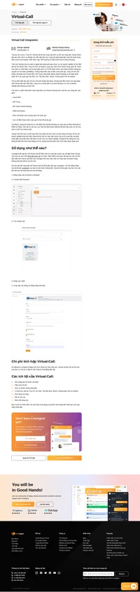 Dễ dàng hợp nhất số điện thoại VoIP của Virtual-Call với hệ thống của LiveAgent để có trải nghiệm hoạt động thông suốt. Mở khóa quá trình bằng cách đi sâu vào bài viết khai sáng này của chúng tôi.