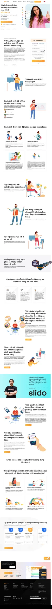 Với dịch vụ hỗ trợ khách hàng đa kênh được cá nhân hóa cho từng cá nhân khách hàng, bạn có thể tăng mức độ tương tác của khách hàng. Khách hàng sẽ có được cảm giác tuyệt vời mỗi khi họ tương tác với doanh nghiệp của bạn.