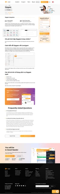 Sipgate là nhà cung cấp VoIP chuyên cung cấp các dịch vụ viễn thông hoàn chỉnh từ năm 2004. Hãy tìm hiểu cách tích hợp Sipgate VoIP vào LiveAgent.