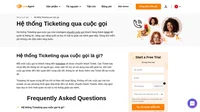 Hệ thống Ticketing qua cuộc gọi là cách lưu trữ các cuộc gọi từ helpdesk này đến helpdesk khác. Mỗi một cuộc điện thoại, emails hoặc từ các phương tiện giao tiếp khác sẽ được chuyển thành Ticket.