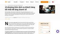 Bạn đang gặp khó khăn với dịch vụ khách hàng? Cùng tìm hiểu 10 phương thức dịch vụ khách hàng có thể tăng doanh số của bạn và giúp bạn xây dựng các mối quan hệ tốt hơn với khách hàng.