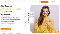 LiveAgent là một phần mềm hỗ trợ khách hàng hàng đầu dành cho các trang web trên WordPress. Ứng dụng hỗ trợ khách hàng tốt nhất này được tích hợp với phần mềm quản trị nội dung (CMS) phổ biến nhất.